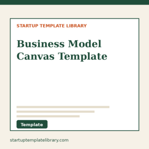 Business Model Canvas Template