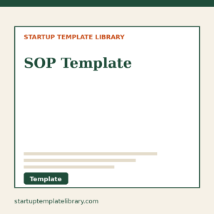 SOP Template