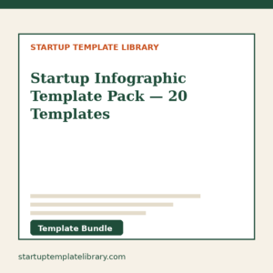 Startup Infographic Template Pack — 20 Templates