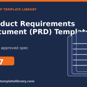 Product Requirements Document (PRD) Template