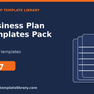 STL Business Plan Templates Pack
